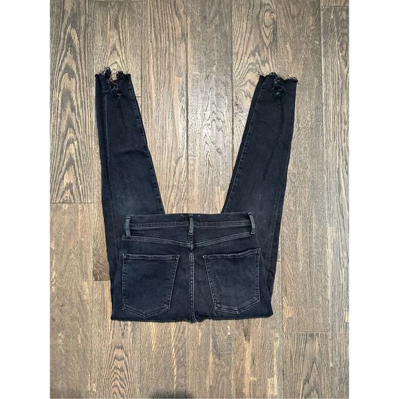 AGOLDE Sophie Black Distressed Jean - Picture 2 of 7
